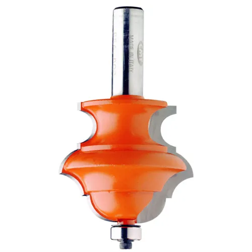 CMT Multiprofilová fréza s ložiskem - D38,1x28 S=12 HW