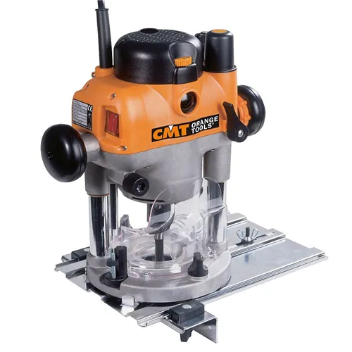 CMT 7E Horní frézka 2400 W, kleština 8 a 12mm