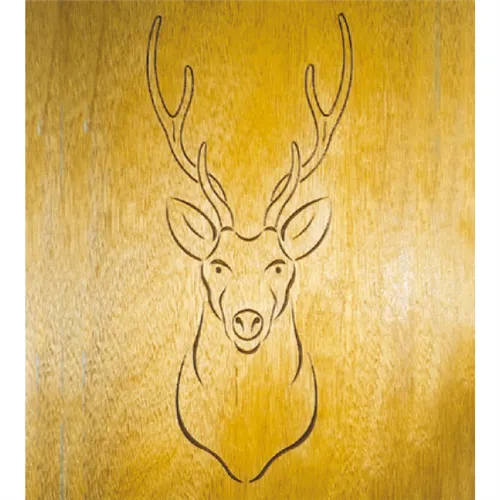 CMT Šablona na ornamenty na dvířka JELEN 394x190mm