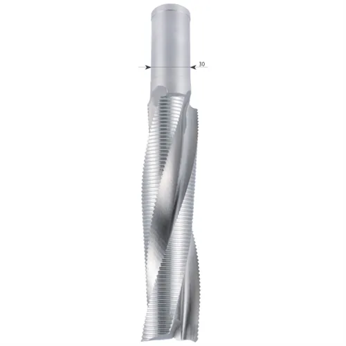 IGM 195Y Spirálová fréza s lamači třísek na lepené nosníky HSS Z3R - D40x165 L235 S=30