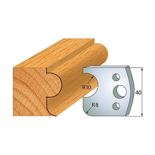IGM profil 004 - pár nožů 40x4mm SP