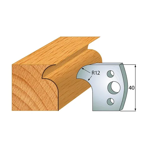 IGM profil 005 - pár nožů 40x4mm SP