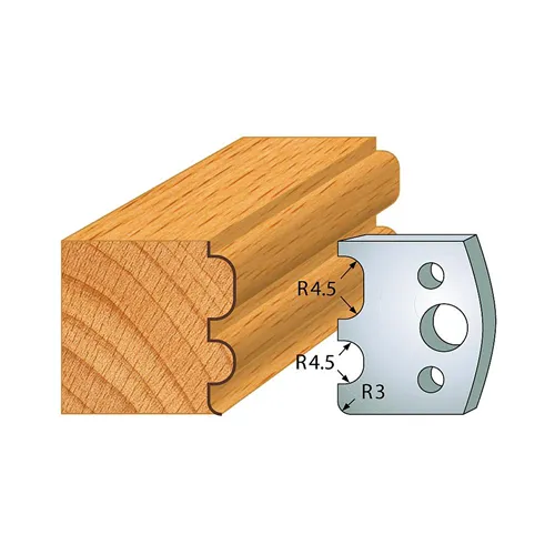 IGM profil 007 - pár nožů 40x4mm SP