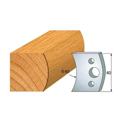 IGM profil 008 - pár nožů 40x4mm SP