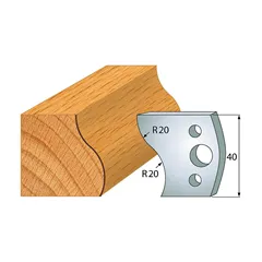 IGM profil 009 - pár nožů 40x4mm SP