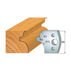 IGM profil 011 - pár nožů 40x4mm SP