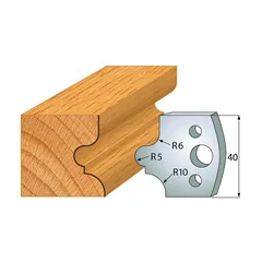 IGM profil 012 - pár nožů 40x4mm SP