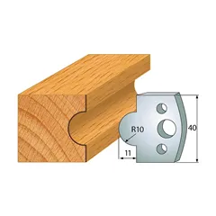 IGM profil 014 - pár nožů 40x4mm SP