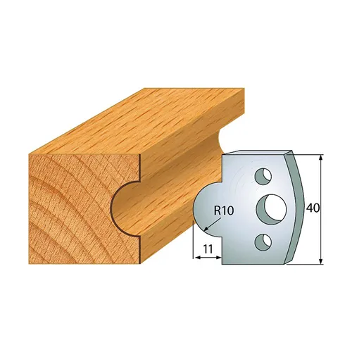 IGM profil 014 - pár nožů 40x4mm SP