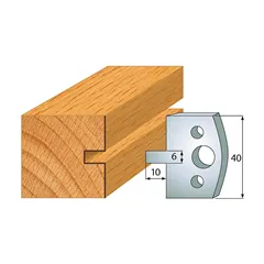 IGM profil 016 - pár nožů 40x4mm SP