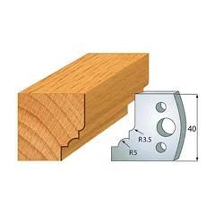 IGM profil 020 - pár nožů 40x4mm SP