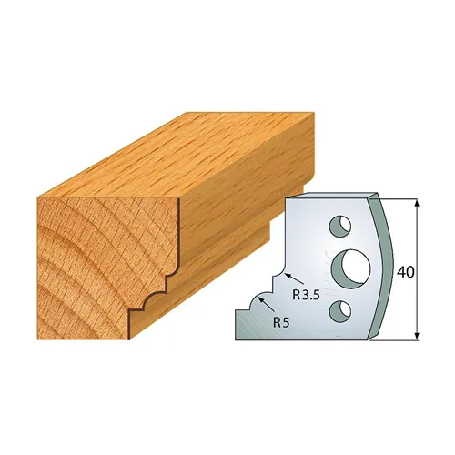 IGM profil 020 - pár nožů 40x4mm SP