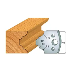 IGM profil 022 - pár nožů 40x4mm SP