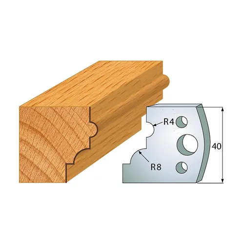 IGM profil 024 - pár nožů 40x4mm SP