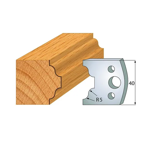 IGM profil 025 - pár nožů 40x4mm SP