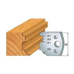 IGM profil 026 - pár nožů 40x4mm SP