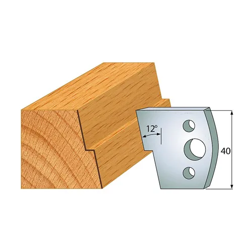 IGM profil 027 - pár nožů 40x4mm SP