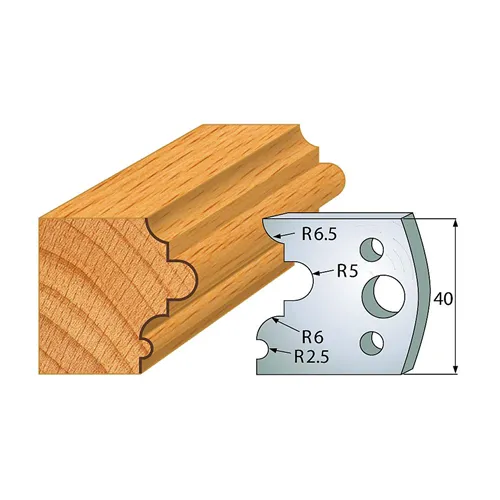 IGM profil 036 - pár nožů 40x4mm SP