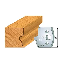 IGM profil 041 - pár nožů 40x4mm SP