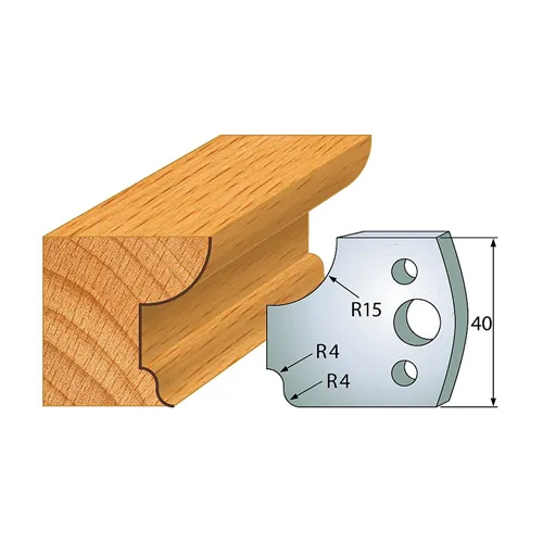 IGM profil 043 - pár nožů 40x4mm SP