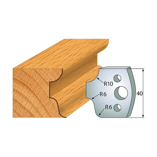 IGM profil 045 - pár nožů 40x4mm SP