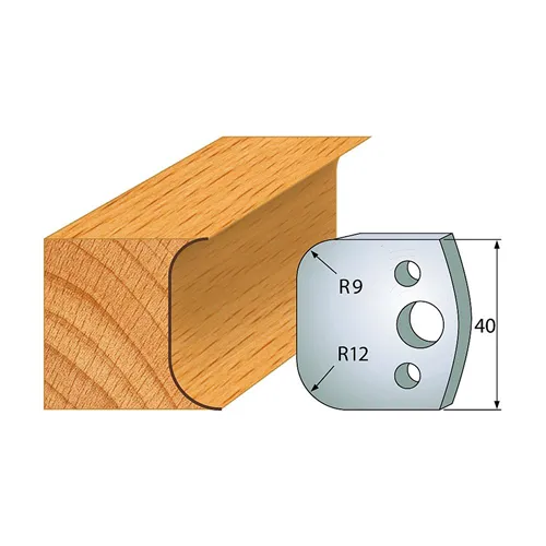 IGM profil 050 - pár nožů 40x4mm SP