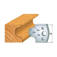IGM profil 056 - pár nožů 40x4mm SP