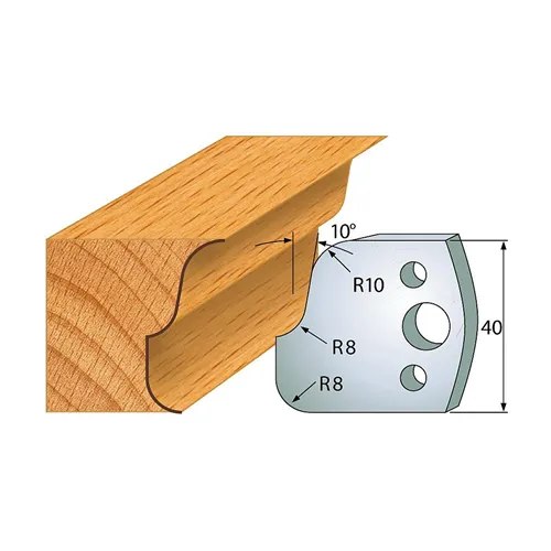 IGM profil 059 - pár nožů 40x4mm SP