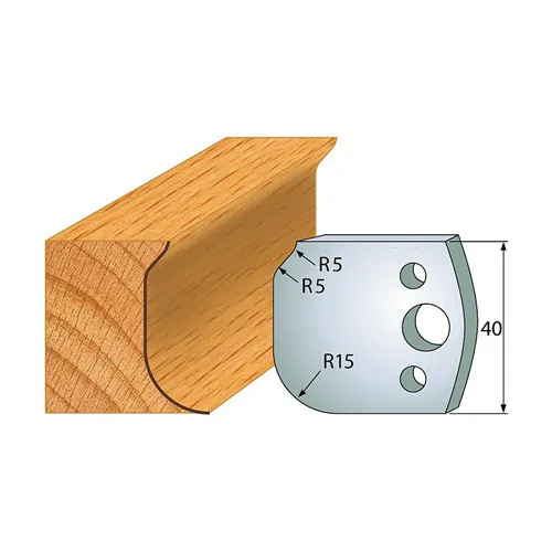 IGM profil 060 - pár nožů 40x4mm SP