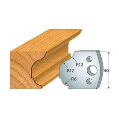 IGM profil 061 - pár nožů 40x4mm SP