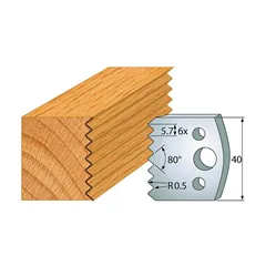 IGM profil 077 - pár nožů 40x4mm SP