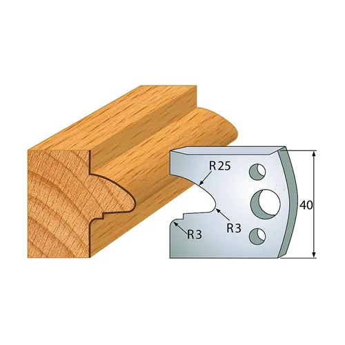 IGM profil 078 - pár nožů 40x4mm SP