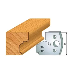IGM profil 082 - pár nožů 40x4mm SP