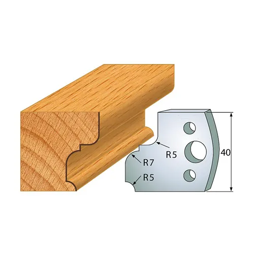 IGM profil 082 - pár nožů 40x4mm SP