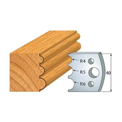IGM profil 090 - pár nožů 40x4mm SP