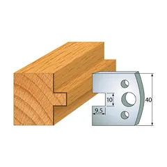 IGM profil 092 - pár nožů 40x4mm SP