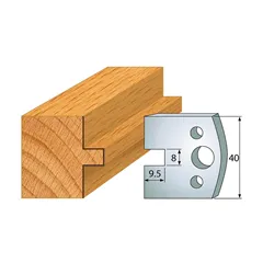 IGM profil 095 - pár nožů 40x4mm SP