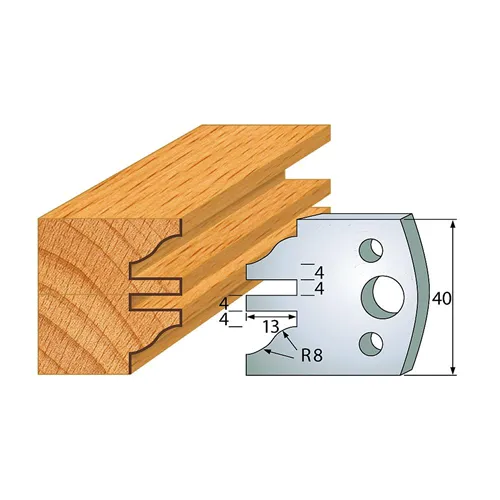 IGM profil 097 - pár nožů 40x4mm SP