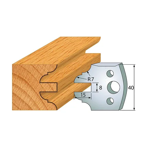 IGM profil 099 - pár nožů 40x4mm SP