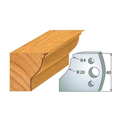IGM profil 109 - pár nožů 40x4mm SP