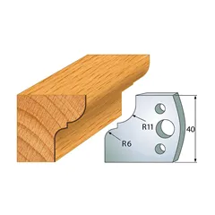 IGM profil 112 - pár nožů 40x4mm SP
