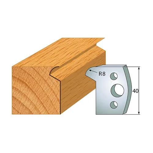 IGM profil 116 - pár nožů 40x4mm SP