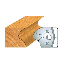 IGM profil 120 - pár nožů 40x4mm SP