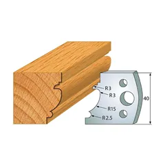 IGM profil 121 - pár nožů 40x4mm SP