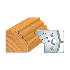 IGM profil 133 - pár nožů 40x4mm SP