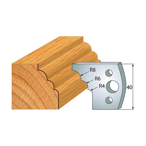 IGM profil 133 - pár nožů 40x4mm SP