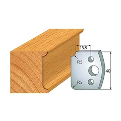 IGM profil 172 - pár nožů 40x4mm SP