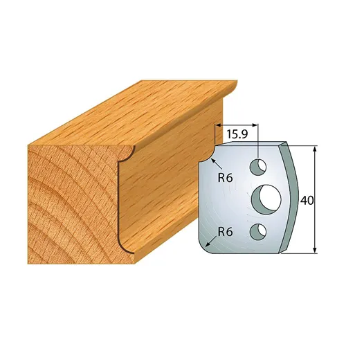 IGM profil 173 - pár nožů 40x4mm SP