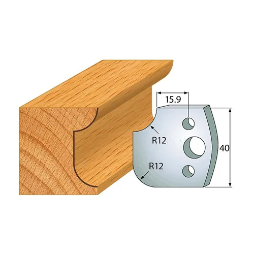 IGM profil 176 - pár nožů 40x4mm SP
