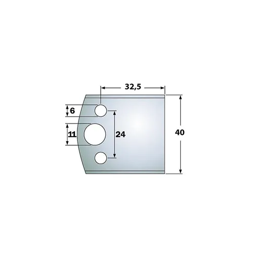 IGM Blanket nožů - LB32,5-40x16x4mm SP 2ks